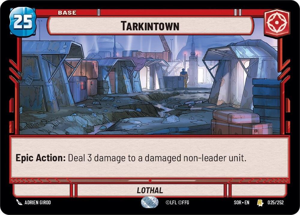 Tarkintown 025/252 Spark of Rebellion Star Wars card
