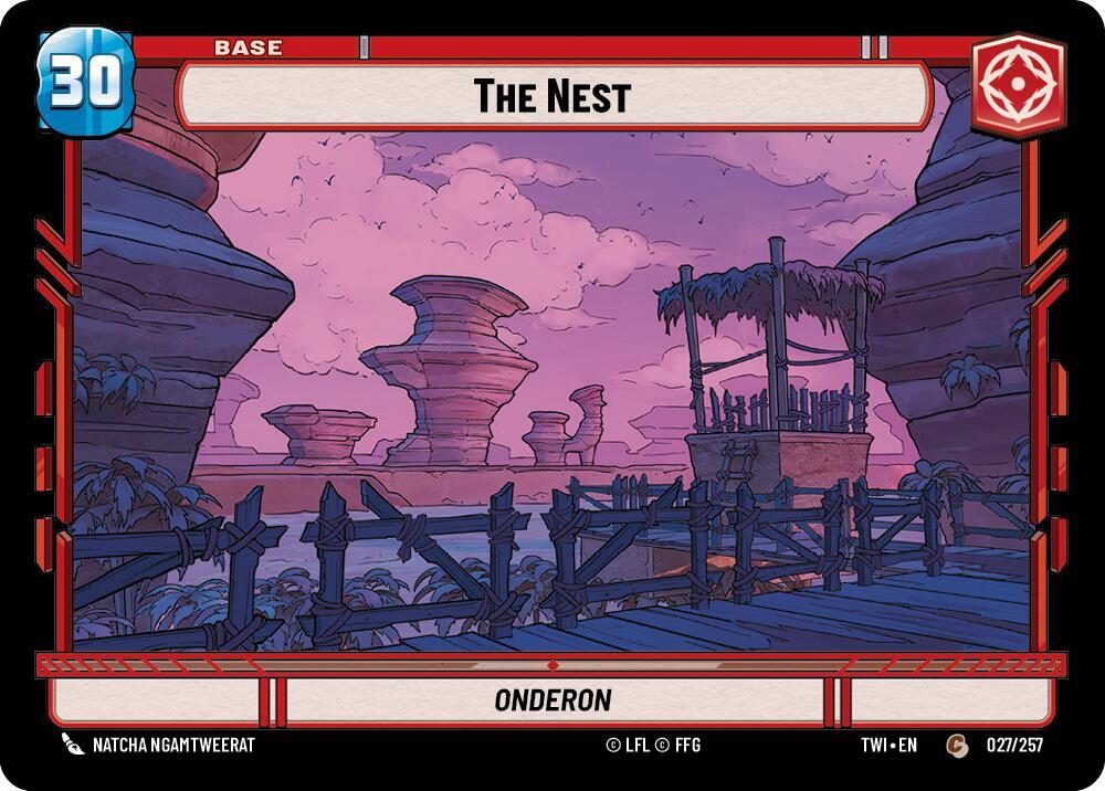 The Nest // Clone Trooper 027/257 // T02/T02 Twilight of the Republic Star Wars card