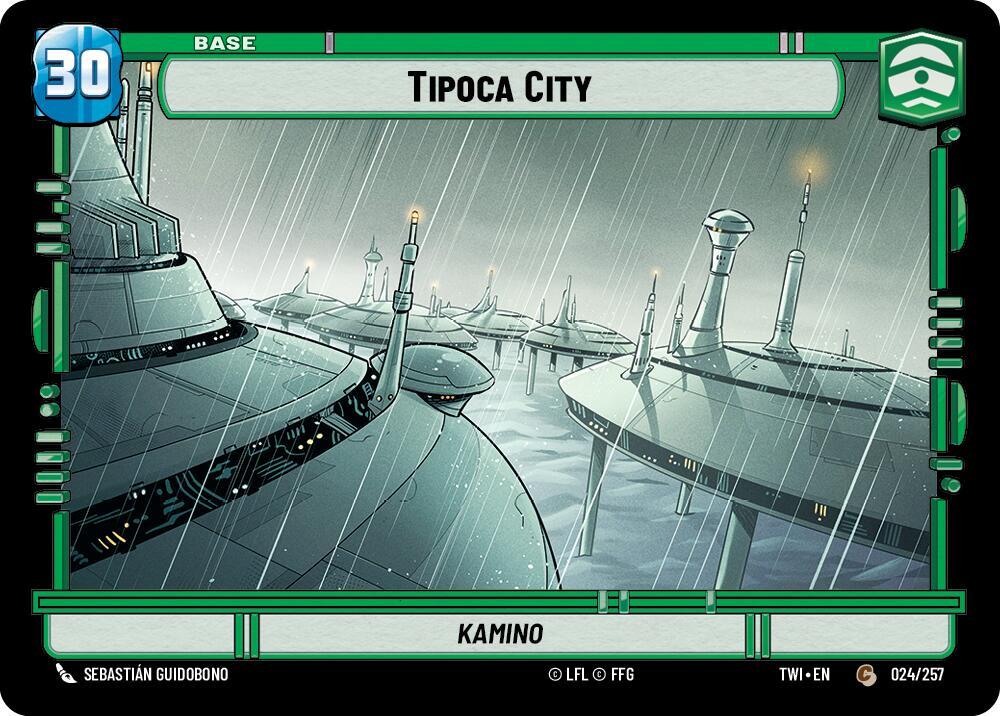 Tipoca City // Battle Droid 024/257 // T01/T02 Twilight of the Republic Star Wars card
