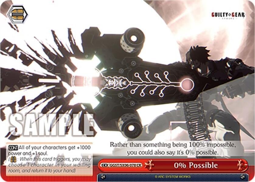 0pct Possible GGST/SX06-078 CR Guilty Gear -Strive- Card