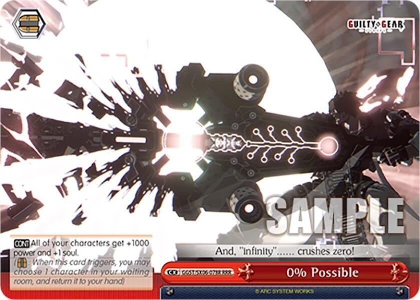 0pct Possible RRR GGST/SX06-078R  RRR Guilty Gear -Strive- Card