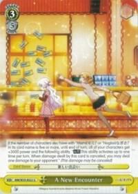 A New Encounter MM/W35-E022 U Puella Magi Madoka Magica the Movie -Rebellion- Card