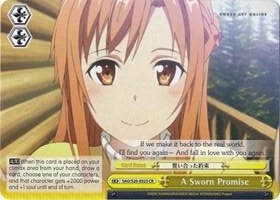 A Sworn Promise SAO/S20-E023 CR Sword Art Online Card