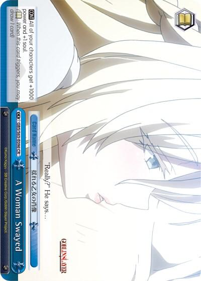 A Woman Swayed GBS/S63-E096 CR Goblin Slayer Card