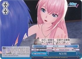 ACUTE A PD/S22-E098a CR Hatsune Miku -Project DIVA- f Card