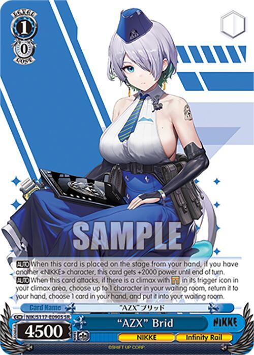AZX Brid SR NIK/S117-E090S SR GODDESS OF VICTORY: NIKKE Card