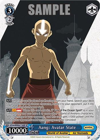 Aang Avatar State SP ATLA/WX04-T16SP SP Avatar: The Last Airbender Card
