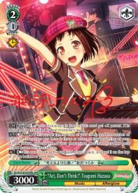 Act Dont Think Tsugumi Hazawa B SPM BD/W54-E036SPMb SPM BanG Dream! Girls Band Party! Card
