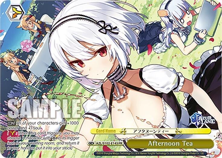 Afternoon Tea PR AZL/S102-E143 PR Azur Lane Card