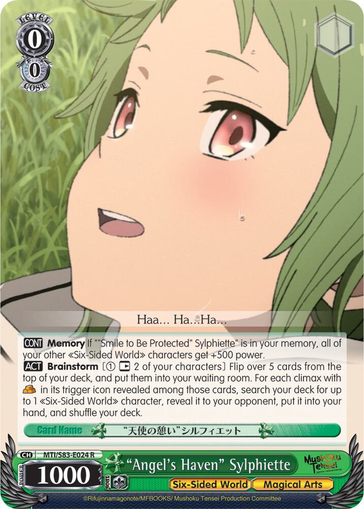 Angels Haven Sylphiette MTI/S83-E024 R Mushoku Tensei: Jobless Reincarnation Card