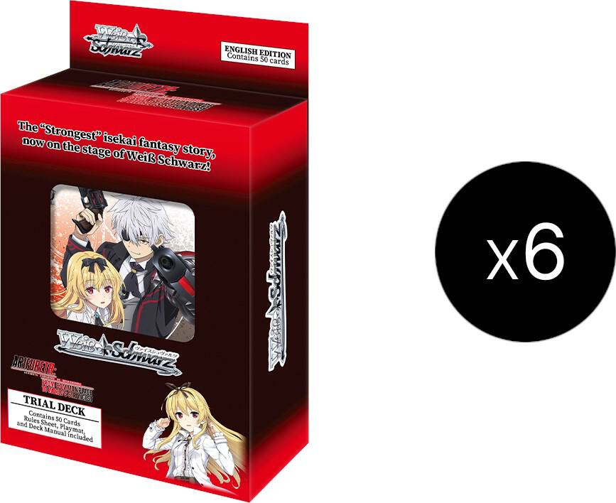 Arifureta From Commonplace to Worlds Strongest Trial Deck Display Arifureta: From Commonplace to World's Strongest Card