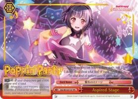Aspired Stage BD/W54-E107 PR BanG Dream! Girls Band Party! Card