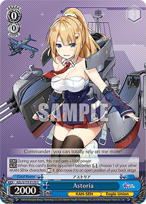 Astoria AZL/S119-E120 C Azur Lane Vol. 2 Card