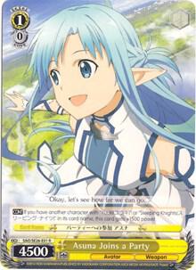 Asuna Joins a Party SAO/SE26-E01 R Sword Art Online II Vol.2 Card