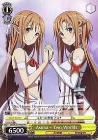 Asuna Two Worlds SAO/S20-PE04 PR Sword Art Online Card