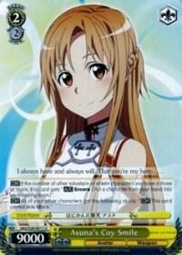 Asunas Coy Smile SAO/S26-E011 U Sword Art Online Vol.2 Card
