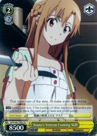 Asunas Veteran Cooking Skill TD SAO/S20-TE05 TD Sword Art Online Card