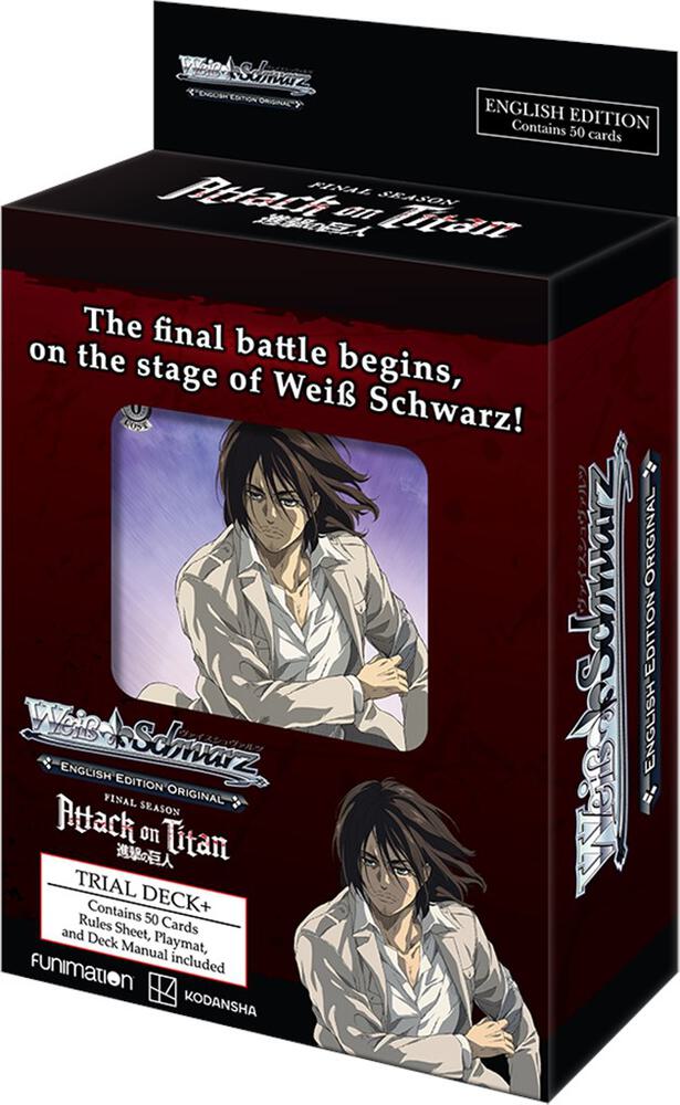 Attack on Titan Final Season Trial Deckplus Attack On Titan: Final Season Card