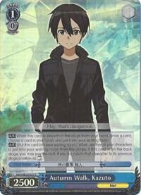 Autumn Walk Kazuto Parallel Foil SAO/SE23-E27 C Sword Art Online II Card