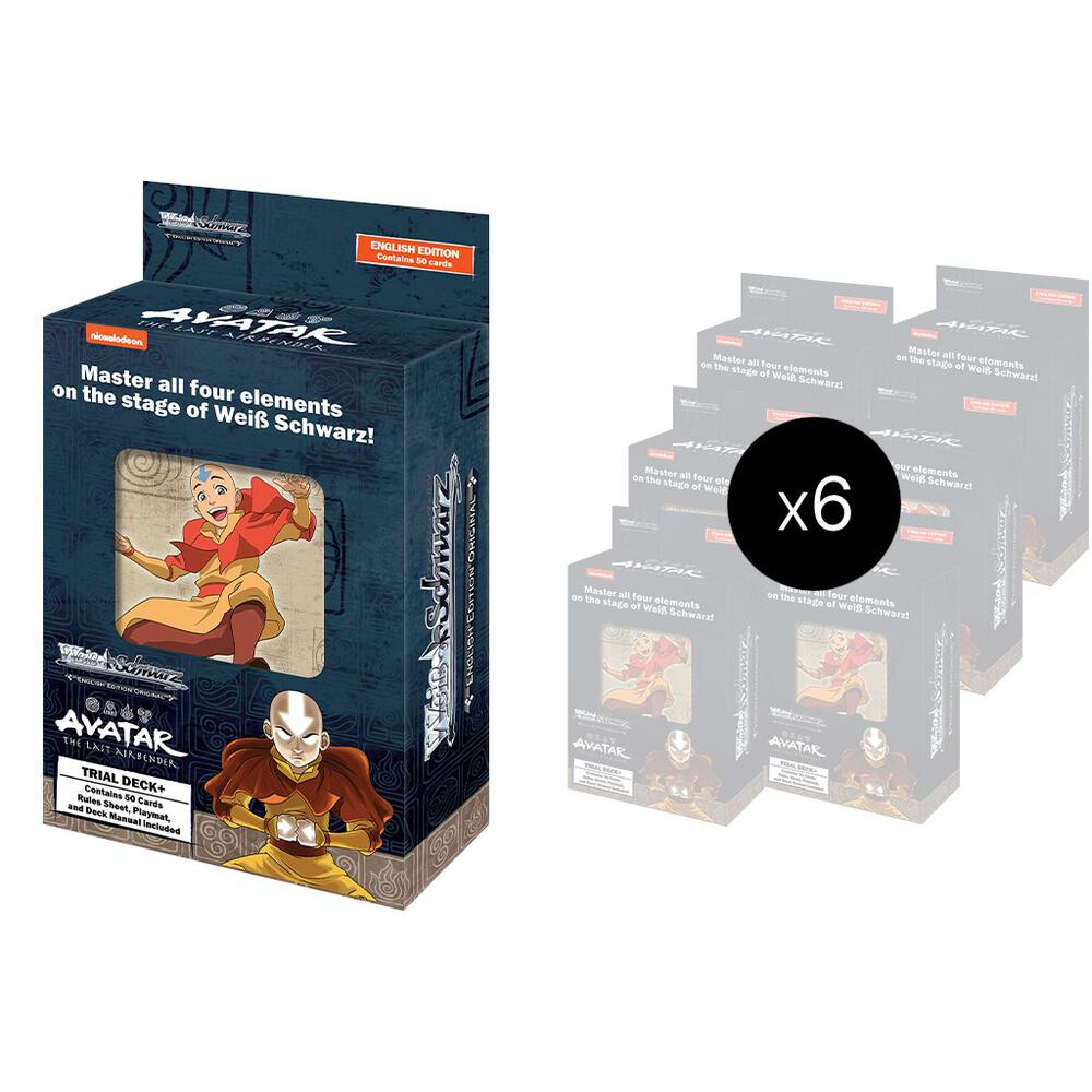 Avatar The Last Airbender Trial Deckplus Display  Avatar: The Last Airbender Card