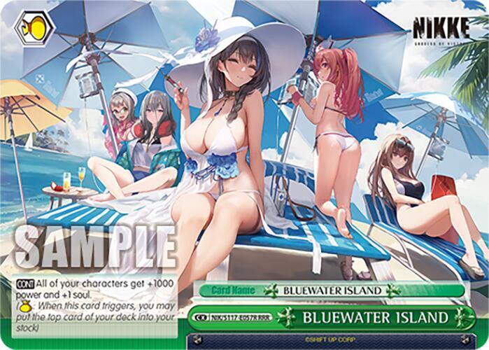 BLUEWATER ISLAND RRR NIK/S117-E057R RRR GODDESS OF VICTORY: NIKKE Card