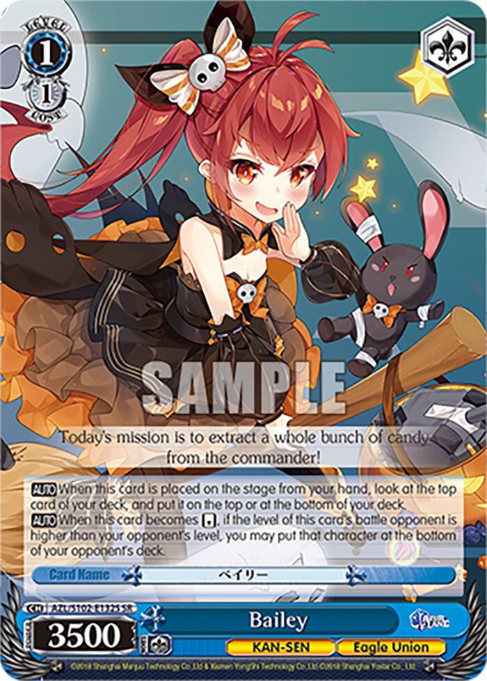 Bailey SR AZL/S102-E132S SR Azur Lane Card