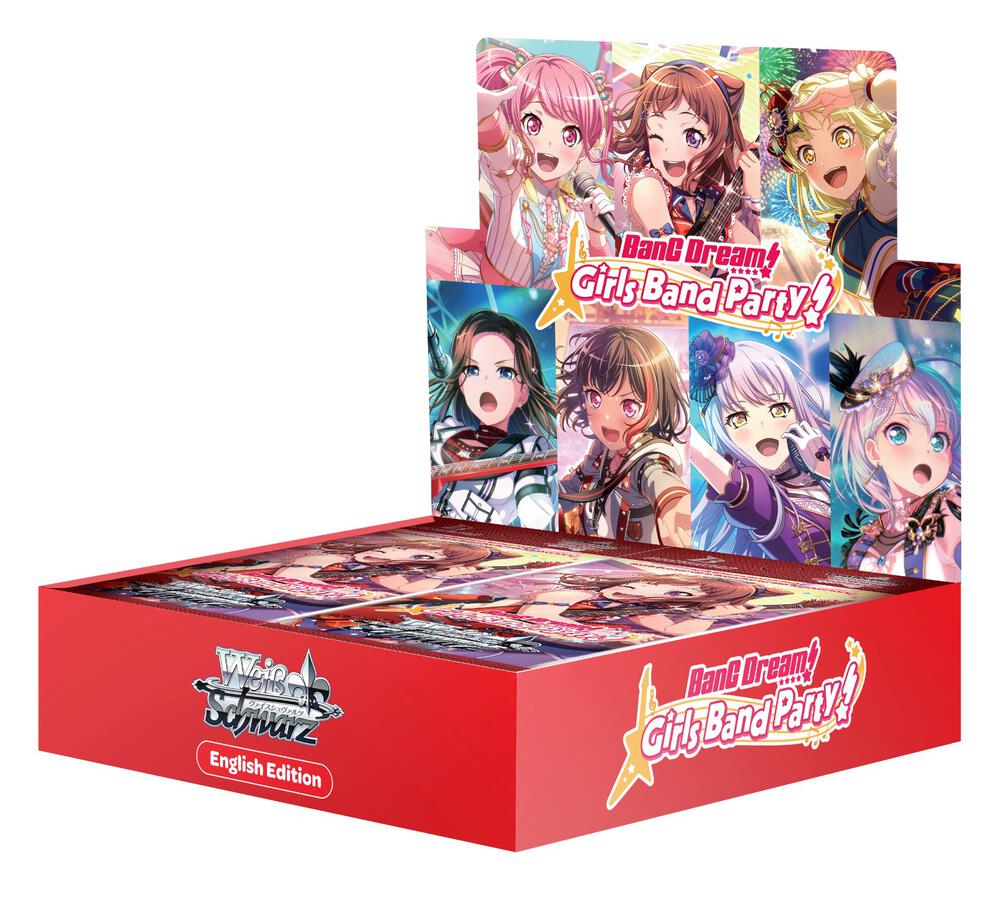 BanG Dream Girls Band Party 5th Anniversary Booster Box  BanG Dream! Girls Band Party! 5th Anniversary Card