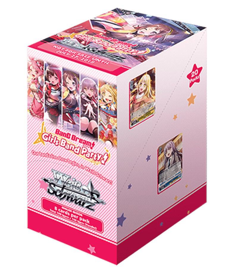 BanG Dream Girls Band Party Booster Box BanG Dream! Girls Band Party! Card