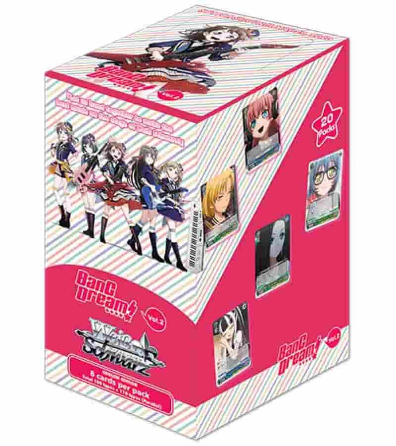 BanG Dream Vol2 Booster Box BanG Dream! Vol.2 Card