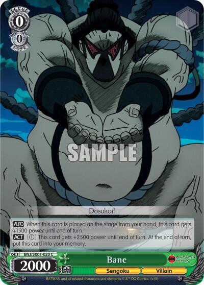 Bane BNJ/SX01-020 C Batman Ninja Card