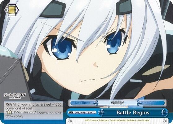 Battle Begins DAL/W79-TE19 TD Date A Live Card
