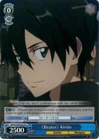 Beater Kirito SAO/S20-E103 TD Sword Art Online Card
