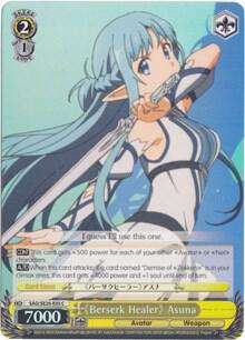 Berserk Healer Asuna Parallel Foil SAO/SE26-E05 C Sword Art Online II Vol.2 Card