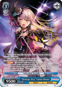 Birdcage Diva Yukina Minato A SP BD/W54-E070SPa SP BanG Dream! Girls Band Party! Card