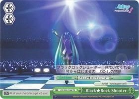 Black Rock Shooter PD/S22-E106 TD Hatsune Miku -Project DIVA- f Card