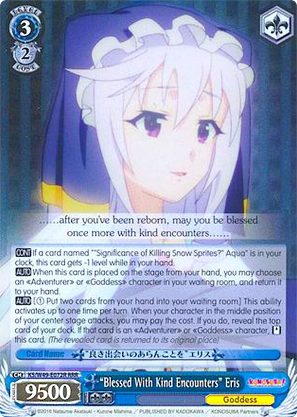 Blessed With Kind Encounters Eris RRR KS/W49-E072R RRR KonoSuba Card