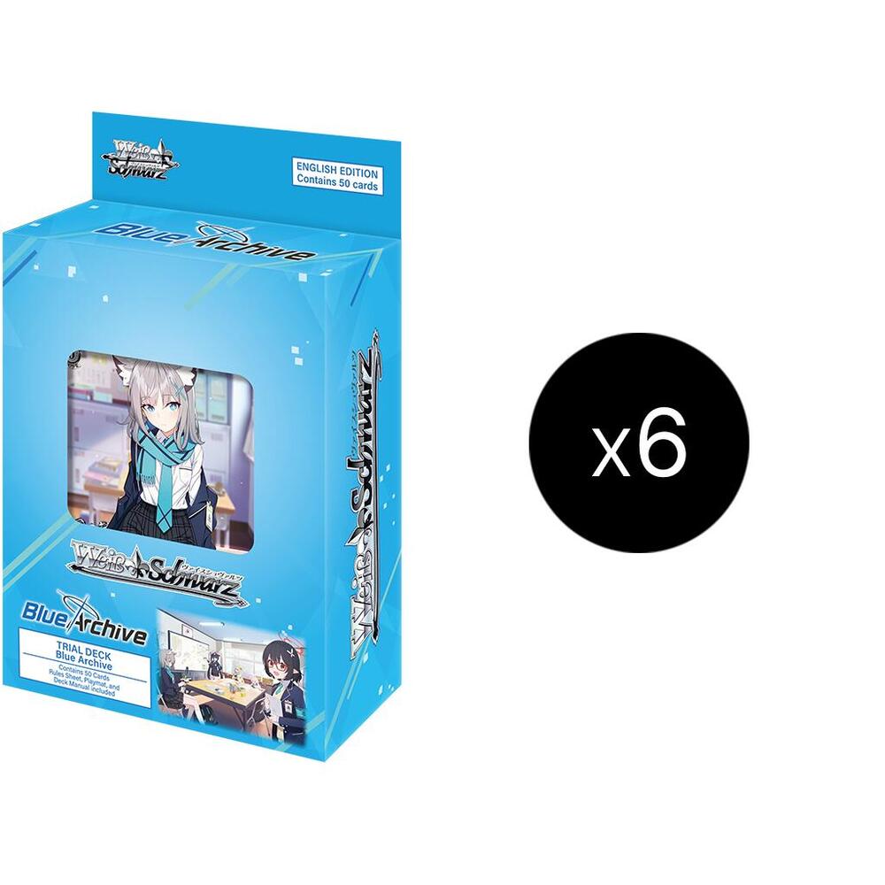 Blue Archive Trial Deck Display  Blue Archive Card