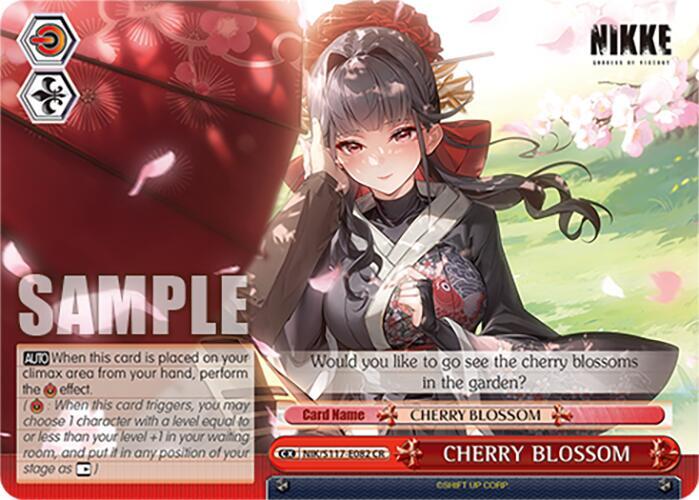 CHERRY BLOSSOM NIK/S117-E082 CR GODDESS OF VICTORY: NIKKE Card
