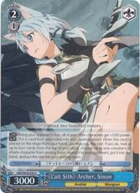 Cait Sith Archer Sinon Parallel Foil SAO/SE26-E34 C Sword Art Online II Vol.2 Card