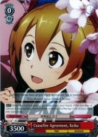 Ceasefire Agreement Keiko SAO/S26-E049 U Sword Art Online Vol.2 Card