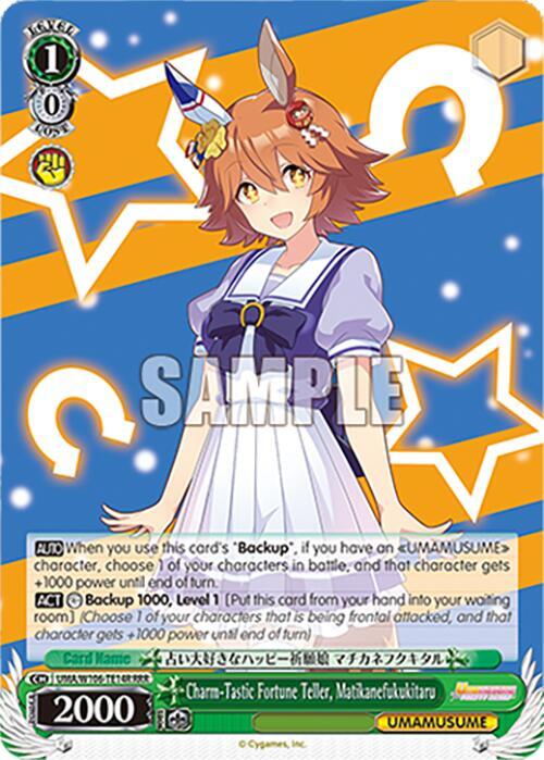 Charm Tastic Fortune Teller Matikanefukukitaru RRR UMA/W106-TE14R Umamusume: Pretty Derby Card