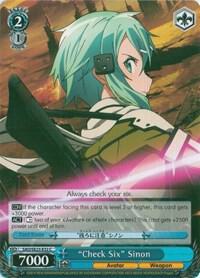 Check Six Sinon SAO/SE23-E32 C Sword Art Online II Card