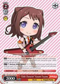Chibi Character Kasumi Toyama BD/W54-E103 PR BanG Dream! Girls Band Party! Card