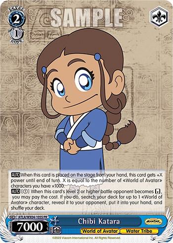Chibi Katara Foil ATLA/WX04-105S PR Avatar: The Last Airbender Card