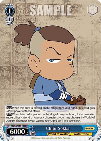Chibi Sokka ATLA/WX04-104 PR Avatar: The Last Airbender Card