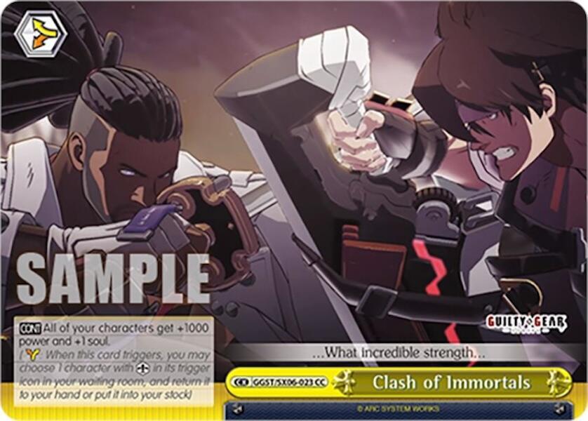 Clash of Immortals GGST/SX06-023 CC Guilty Gear -Strive- Card