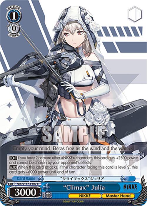 Climax Julia NIK/S117-E107 C GODDESS OF VICTORY: NIKKE Card