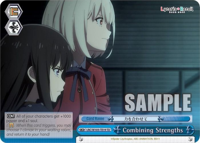 Combining Strengths LRC/W105-TE19 TD Lycoris Recoil Card