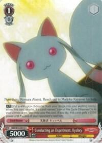 Conducting an Experiment Kyubey MM/W35-E073 C Puella Magi Madoka Magica the Movie -Rebellion- Card