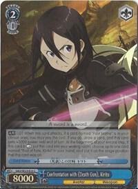 Confrontation with Death Gun Kirito Parallel Foil SAO/SE23-E33 C Sword Art Online II Card